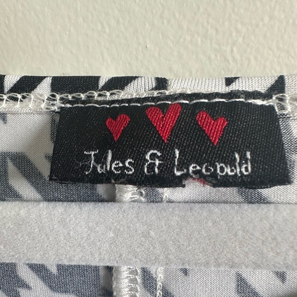 ❤️ Jules & Leopold Black and White Houndstooth Dress with Blue Bow - Picture 3 of 5